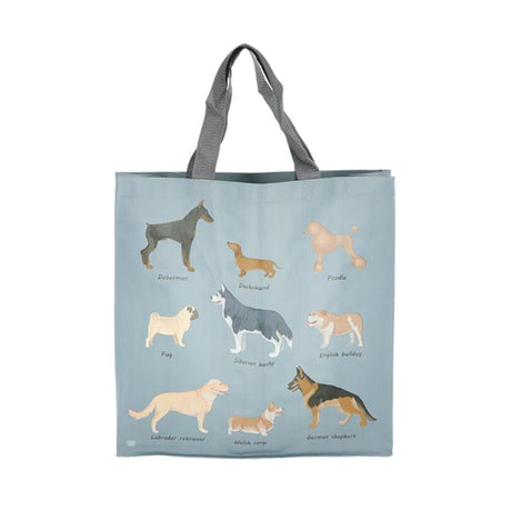 Borsa shopping Esschert design razze di cani 14,5x39,6xh40,7cm