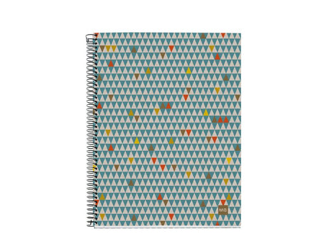 MIQUELRIUS Notebook - Triangles - A4 a scacchi - 120 pagine