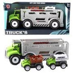 Camion giocattolo Jonotoys con 2 auto