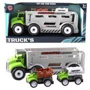 Camion giocattolo Jonotoys con 2 auto