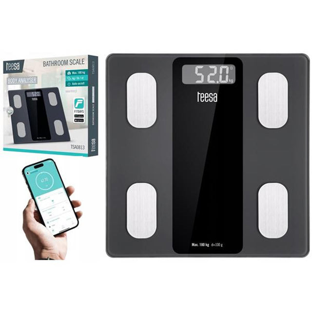 Bilancia digitale per analisi corporea Teesa fino a 180 kg