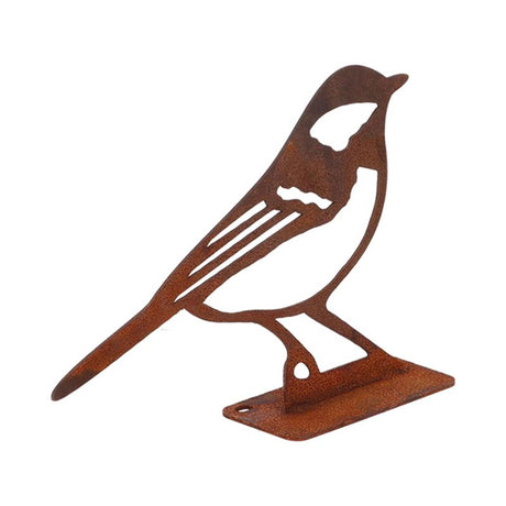 Esschert design cinciallegra arrugginita