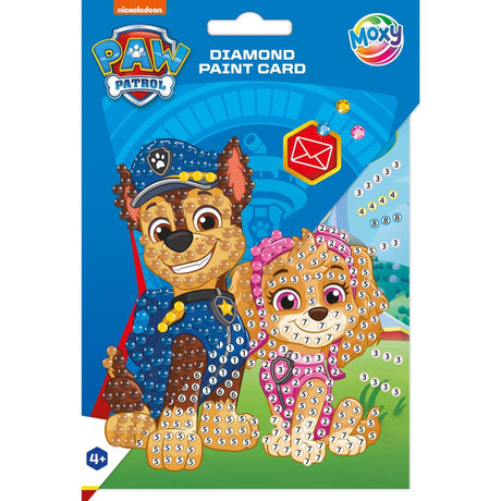 Carta di pittura diamante Moxy Paw Patrol