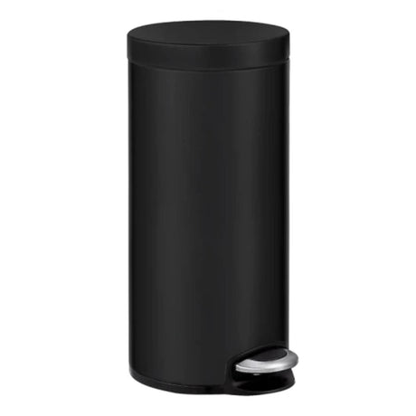 Pattumiera a pedale Eko Serene 30l nero opaco