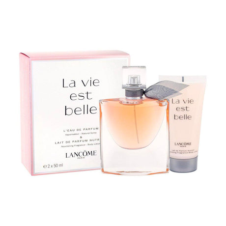 Lancome la vie est belle set regalo eau de parfum 50ml + lozione corpo 50ml da donna