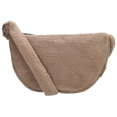 Borsa a tracolla Beagles soffice teddy moon 34x21x8 cm lugo taupe