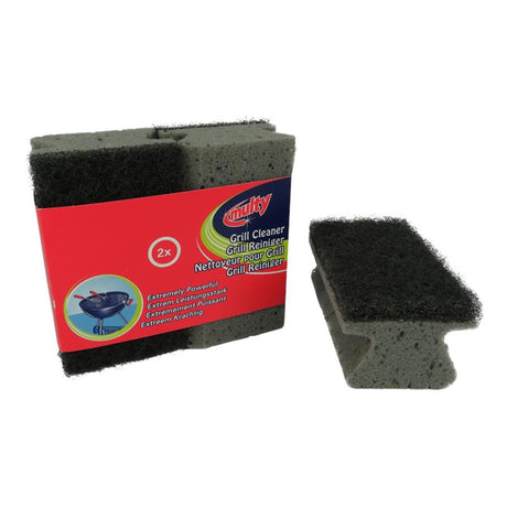 Pagliette Multy per griglia BBQ con manico, confezione da 2 pezzi 12x7cm