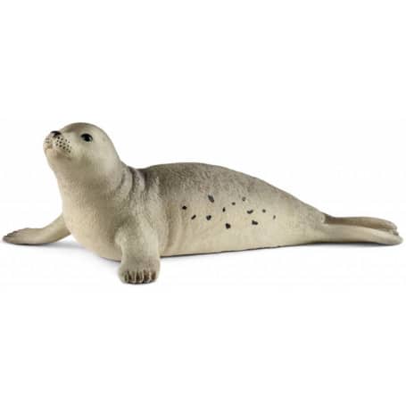 Schleich wild life - foca - personaggio da gioco - giocattoli per bambini e bambine - da 3 a 8 anni - 14801