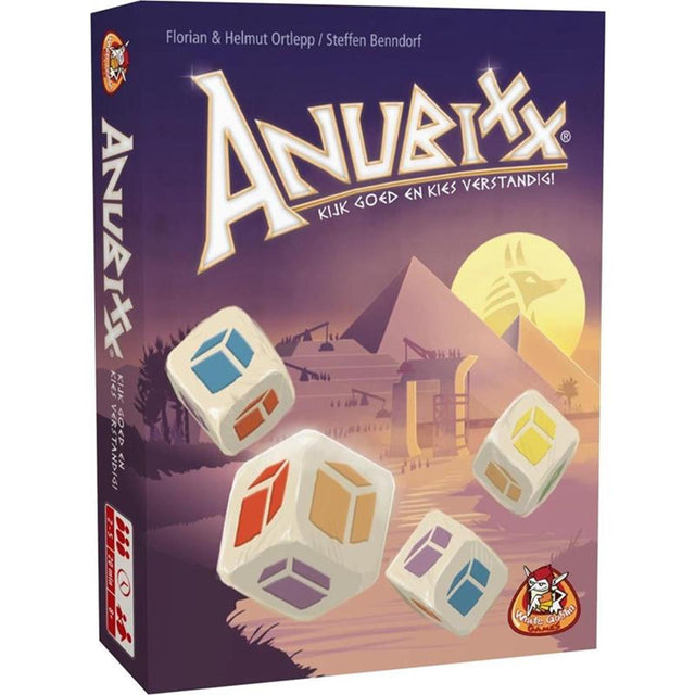 Giochi goblin bianchi - anubixx - gioco di dadi - da 2 a 5 giocatori - gioco accessibile - da 8 anni - bel regalo