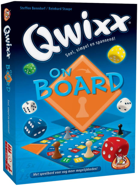Giochi di goblin bianchi qwixx a bordo