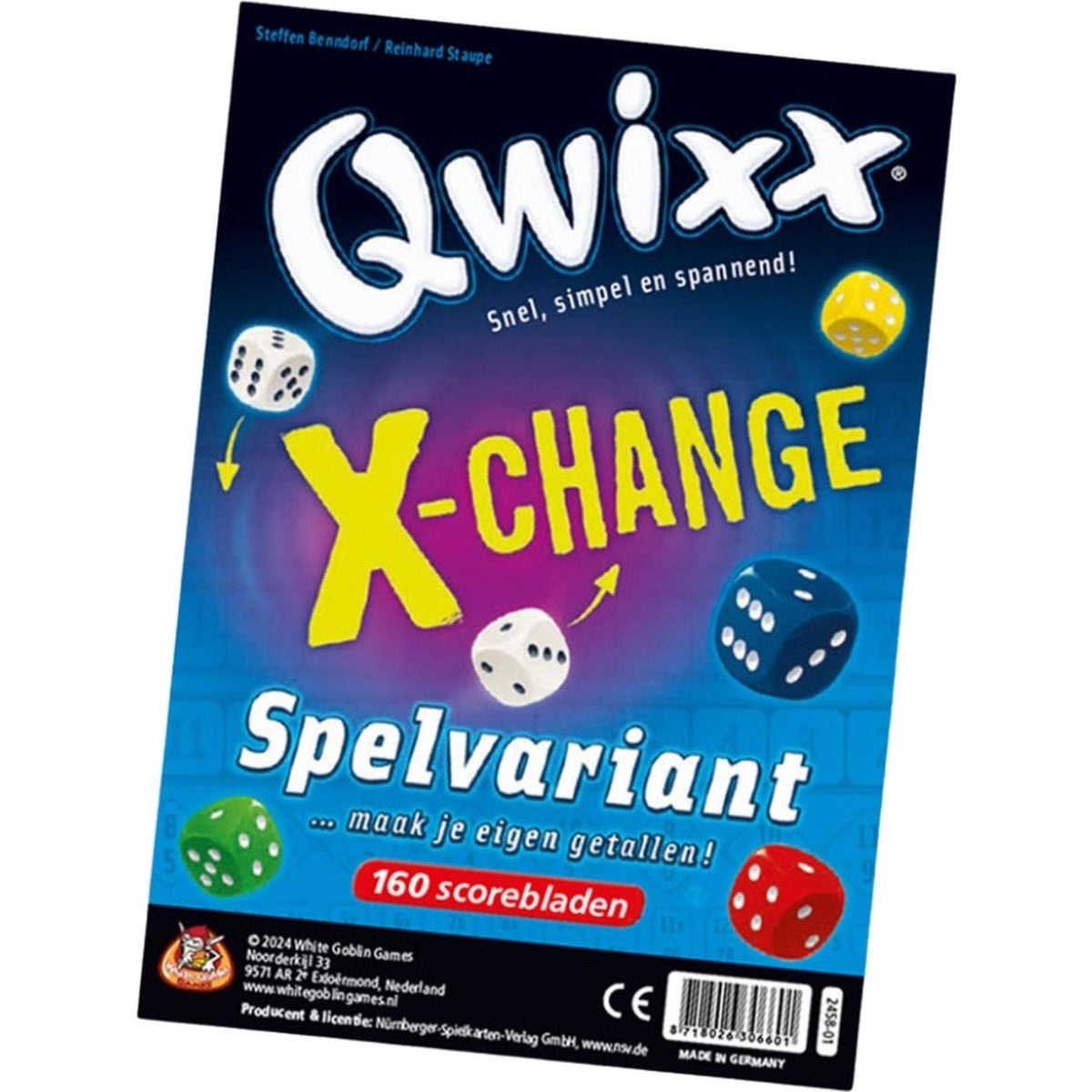 Giochi di goblin bianchi qwixx: x-change