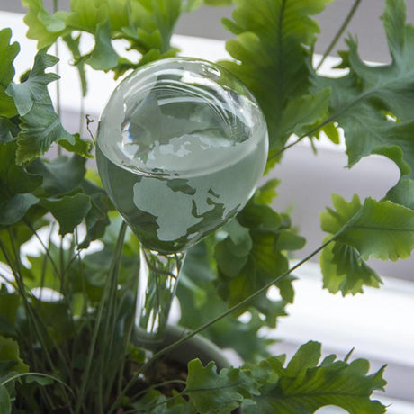 Globo in vetro con sfera per annaffiare, design Esschert, ø6,6xh20 cm