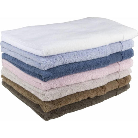 Asciugamano ospite bonna bagno blu 40x60 cm 550 grammi confezione da 6