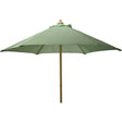 Ombrellone da giardino Pro 220 cm verde