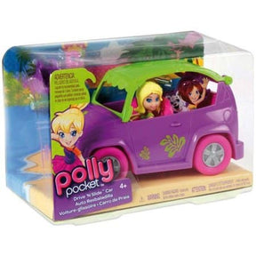 Mattel Polly Pocket Auto da immersione e scivolo con personaggio