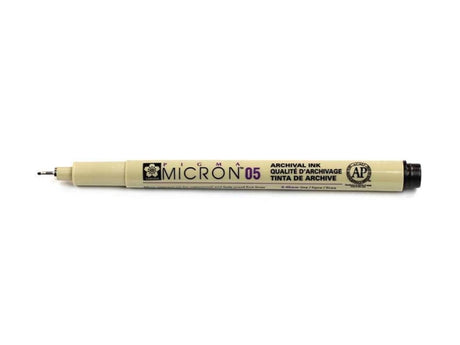 Bruynzeel sakura fineliner a punta pigma micron 0,45 mm nero ds a 12 pz