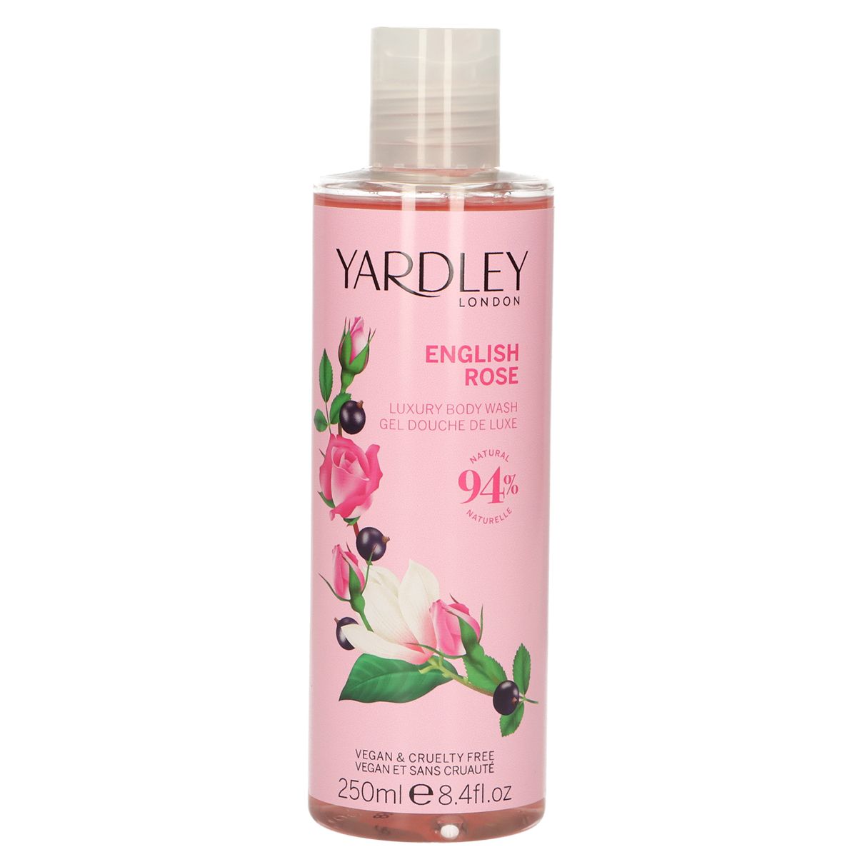 Yardley London bagnoschiuma alla rosa inglese 250 ml