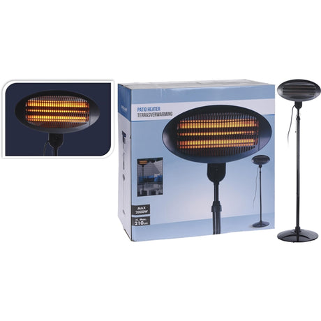 Riscaldatore da giardino professionale da 2000 W