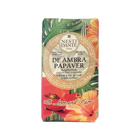 Nesti dante da ambra sapone al papavero 250gr.