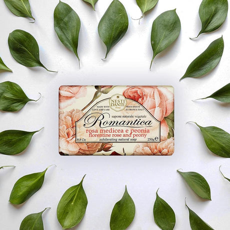 Nesti dante romantica sapone rosa peonia 250gr.