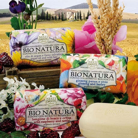 Nesti dante bionatura Sapone al lampone selvatico e ortica 250gr.