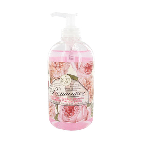 Nesti Dante Romantica pompa per sapone alla rosa peonia 500ml
