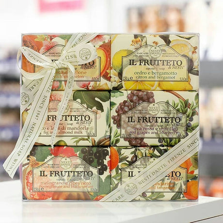 Nesti dante il frutetto set regalo sapone 6x150gr.