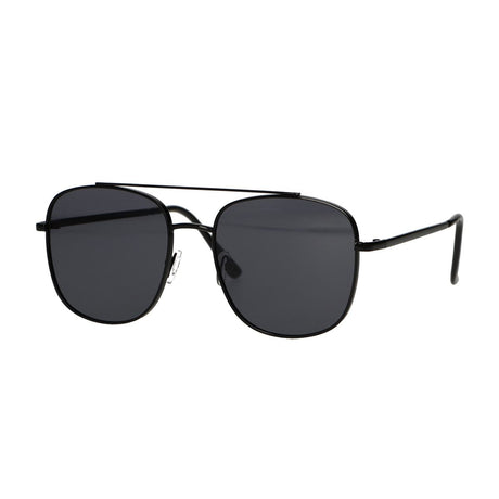 Occhiali da sole Spectrum aviator in vetro fumè nero da uomo