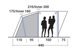 Outwell Lindale 3pa Tent