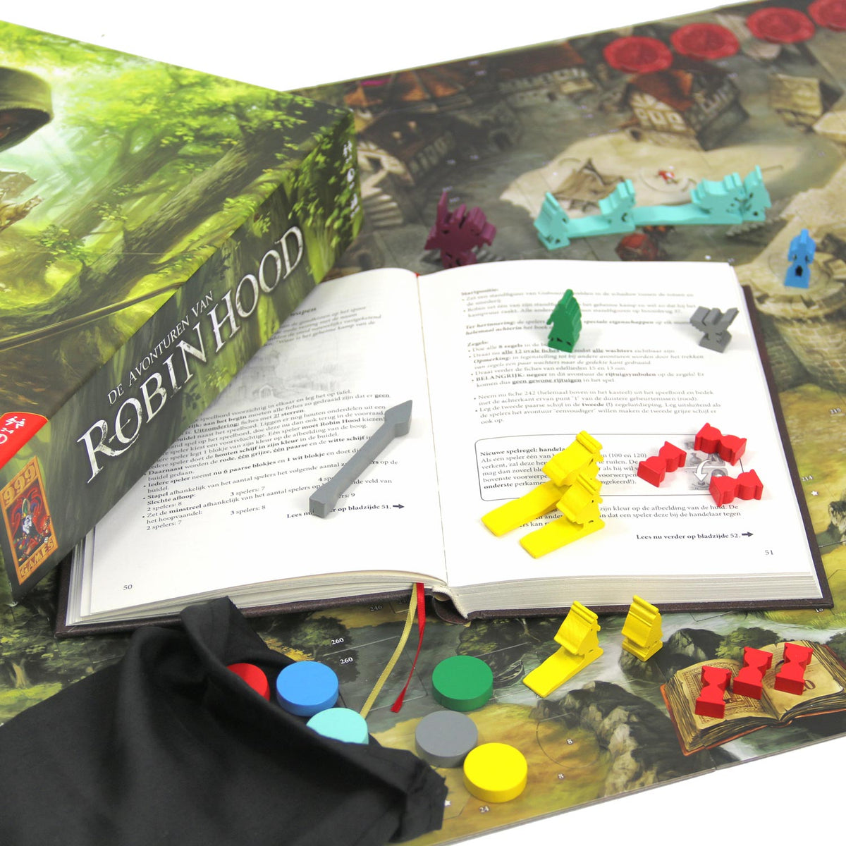 999 -Games Robin Hood Bord Game