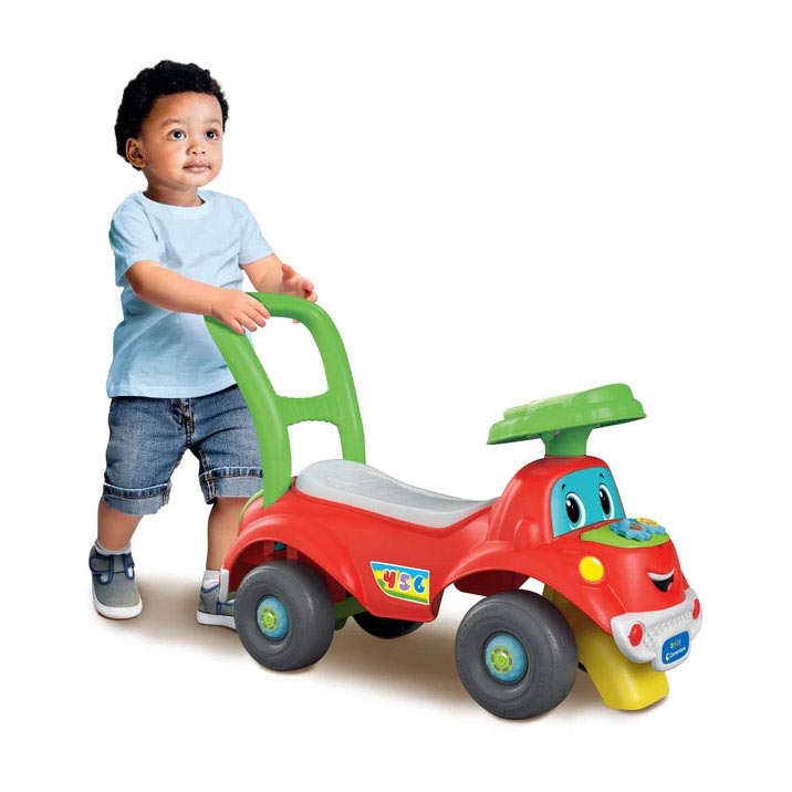 Clementoni cavalca su auto da passeggio 3in1