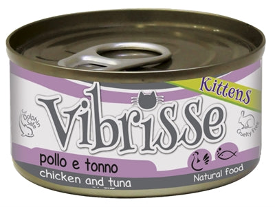 Pollo di tonno da gattini vibrisse