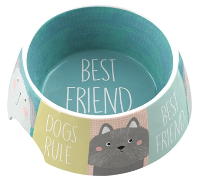 Tarhong Food Bowl Best Friends Forever Melamina Multi