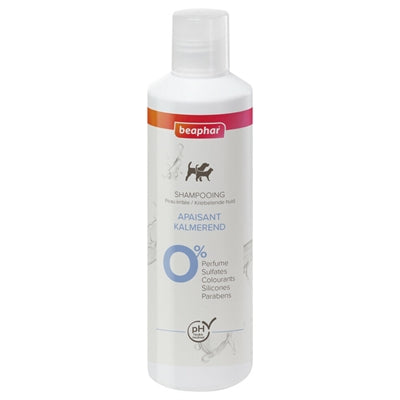 Shampoo beaphar che solletica la pelle con calma