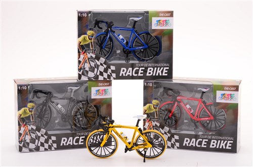 Mini Race Bicycle Scala 1:10 4 Colori