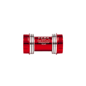 Cema Bracketas OsBB Interlock Shimano-Rvs-Rood