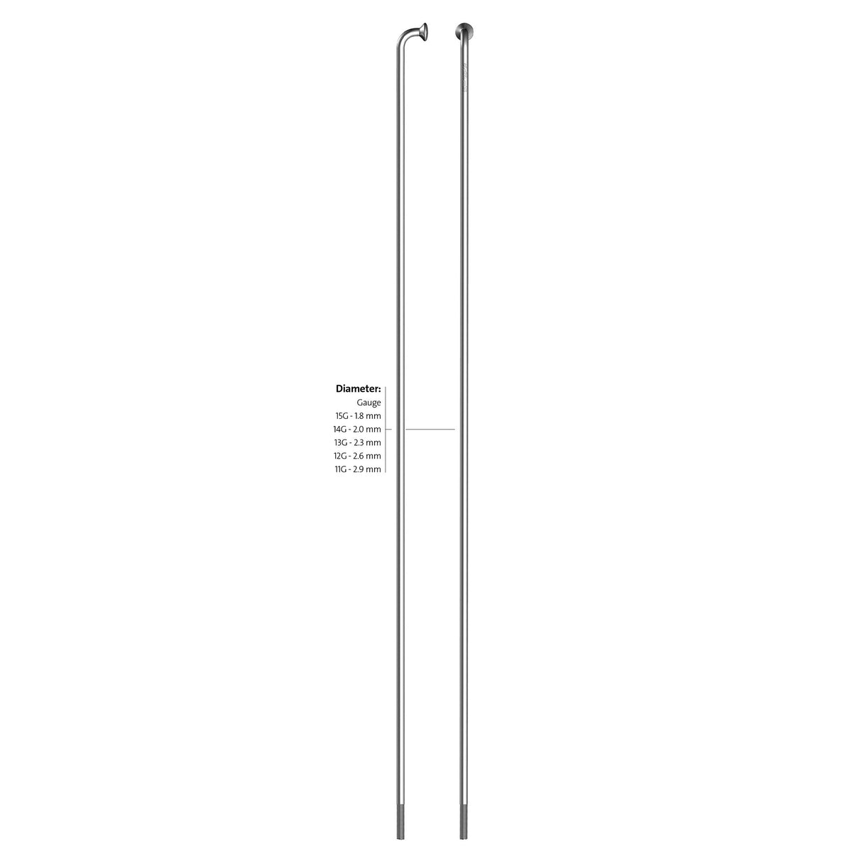 SAPIM SPAAK 14-232 Acciaio inossidabile leader con Nippel (100st)