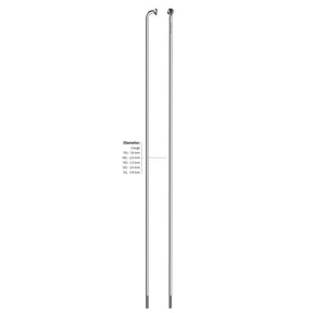 SAPIM SPAAK 14-232 Acciaio inossidabile leader con Nippel (100st)