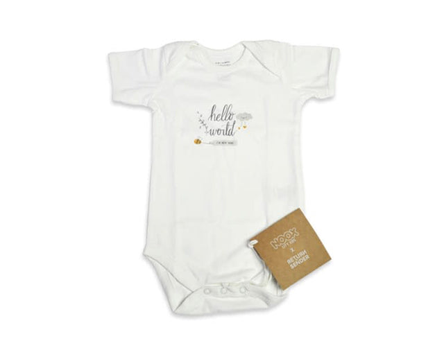 Noox City Kids Romanper Hello World 100% Fair